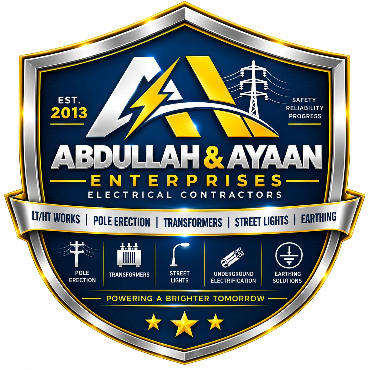 Abdullah & Ayaan Enterprises – Electrical Contractors